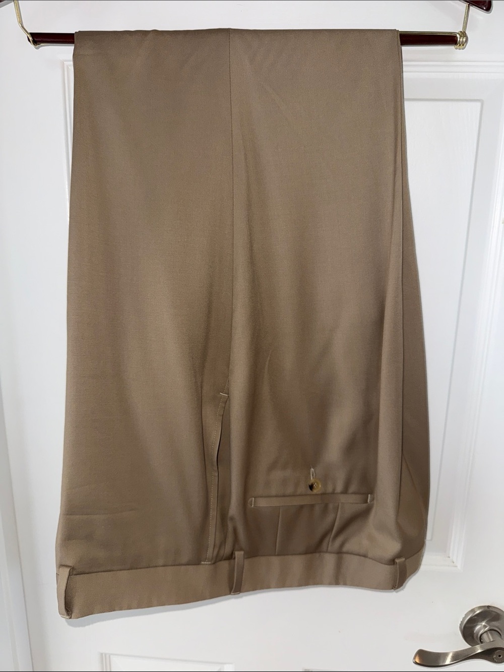 Boss Hugo Boss Camel/Tan James Brown Style Dress Pants. 42x32.5”.
